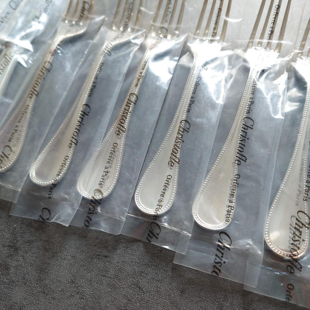 クリストフル パール 未開封 デザートサイズ 18点