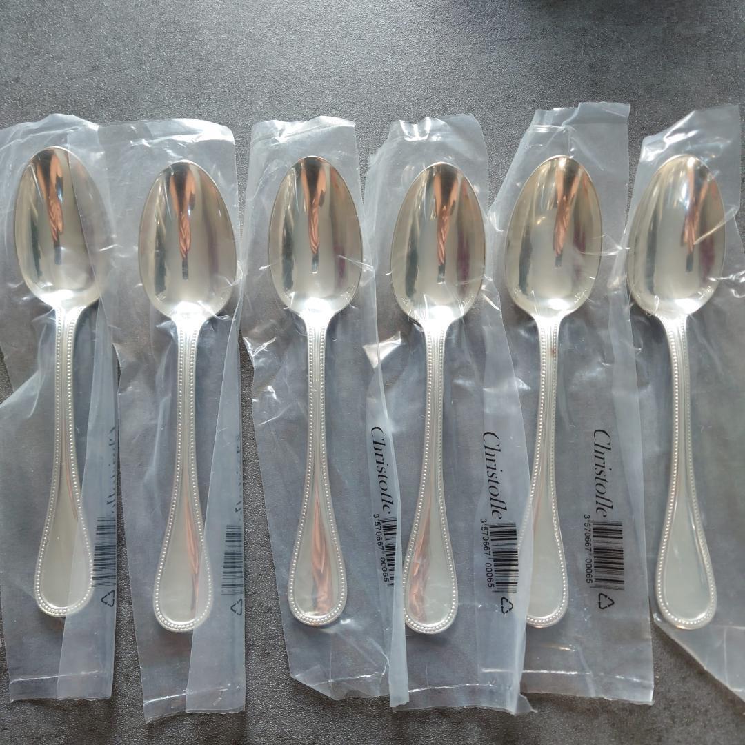 クリストフル パール 未開封 デザートサイズ 18点