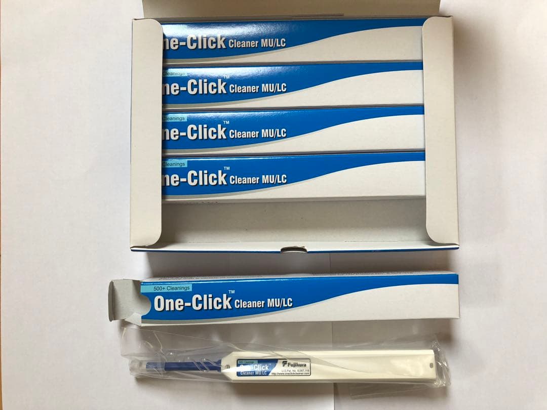 光ファイバー　クリーナー フジクラ　One-Click MU/LC 1箱5本入