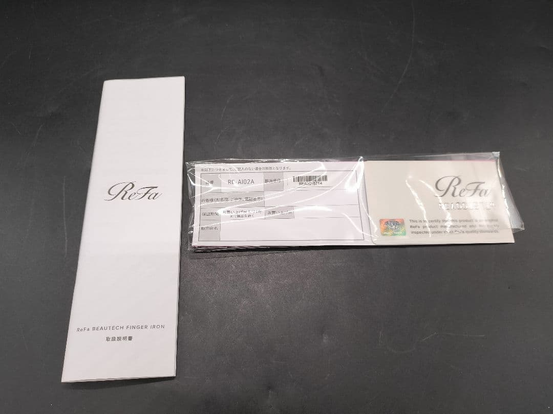 ‪✿SSR ReFa フィンガーアイロン RE-A102A ホワイト