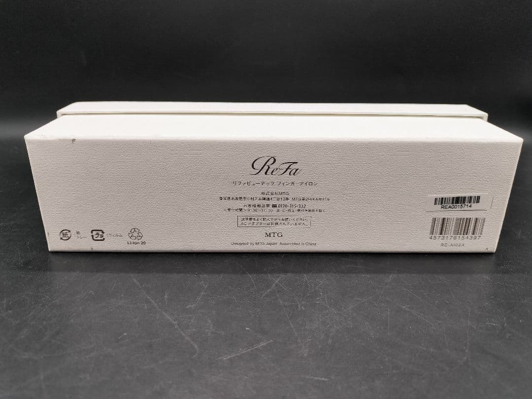 ‪✿SSR ReFa フィンガーアイロン RE-A102A ホワイト