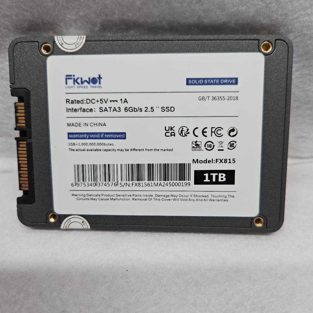 Fikwat Pluto 1TB 2.5インチSSD