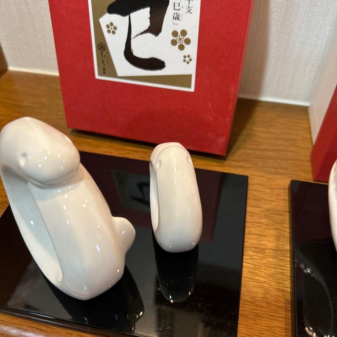 たち吉　干支置物 6体セット　ネズミからベビまで