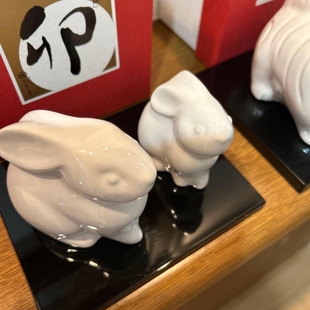 たち吉　干支置物 6体セット　ネズミからベビまで