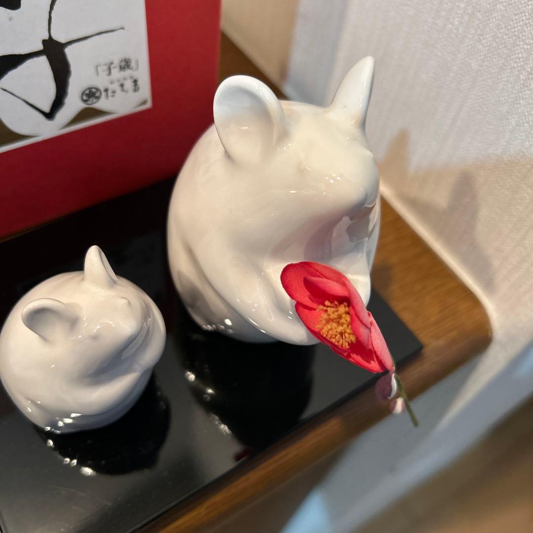 たち吉　干支置物 6体セット　ネズミからベビまで