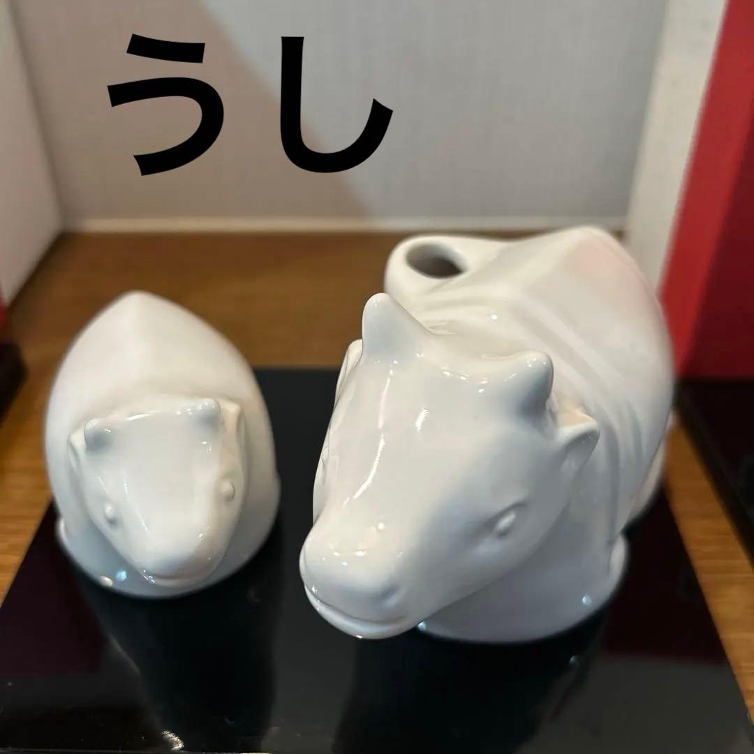 たち吉　干支置物 6体セット　ネズミからベビまで