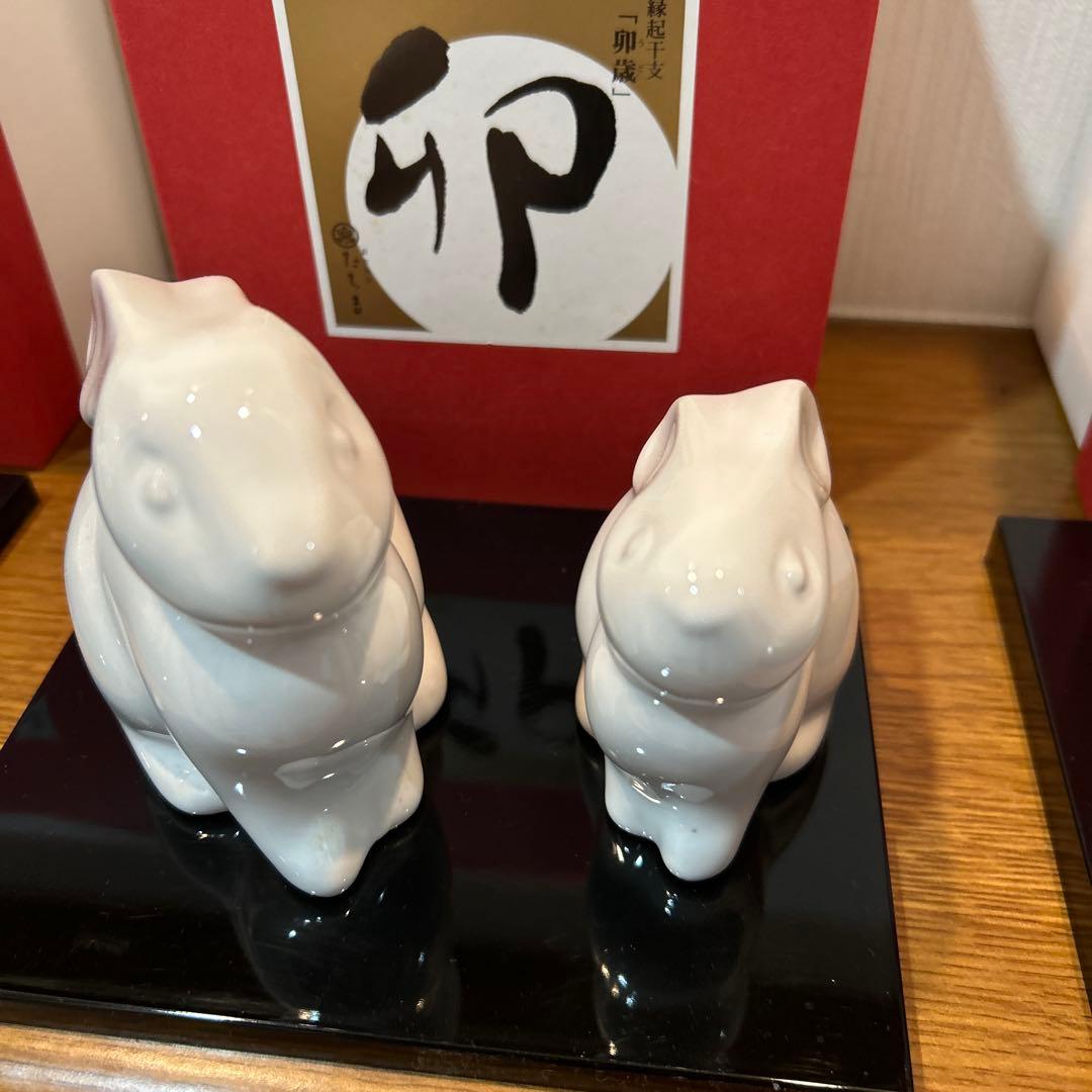 たち吉　干支置物 6体セット　ネズミからベビまで