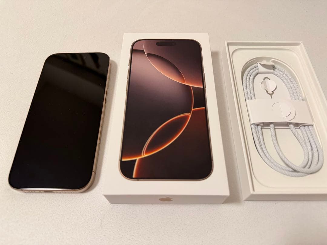 【超美品】iPhone16pro/128GB/99%★オマケ付き