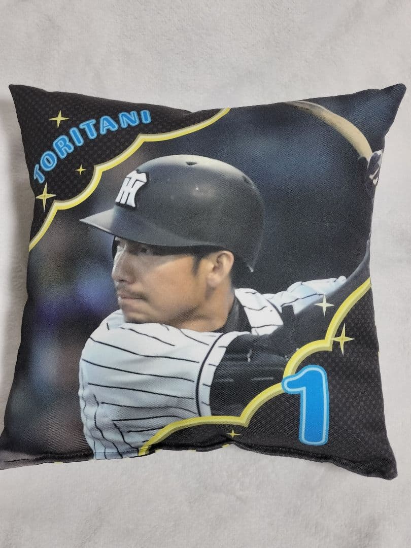 阪神タイガース マッカノーズ　鳥谷　クッション　ワッペン　プレート