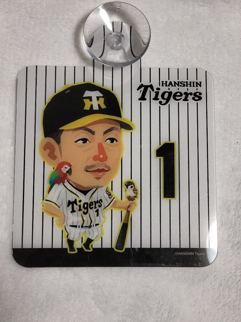 阪神タイガース マッカノーズ　鳥谷　クッション　ワッペン　プレート