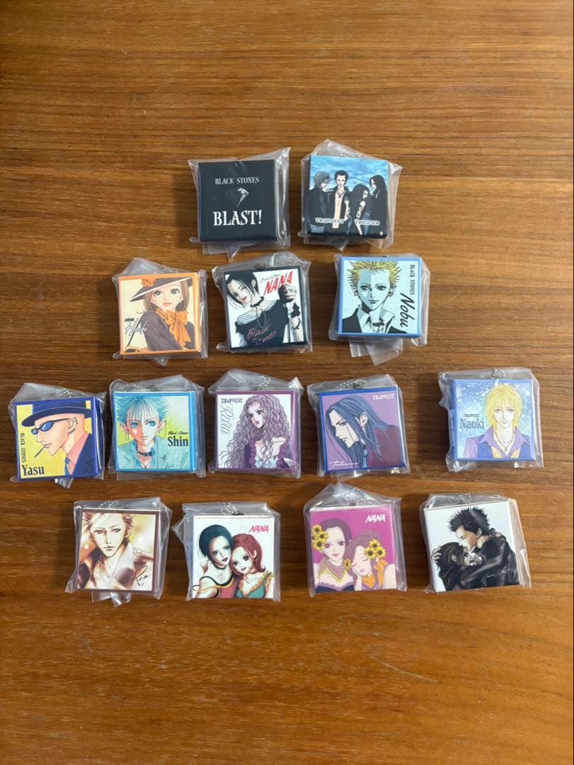 新品未使用全14種コンプリートNANA CD風アクリルチャーム