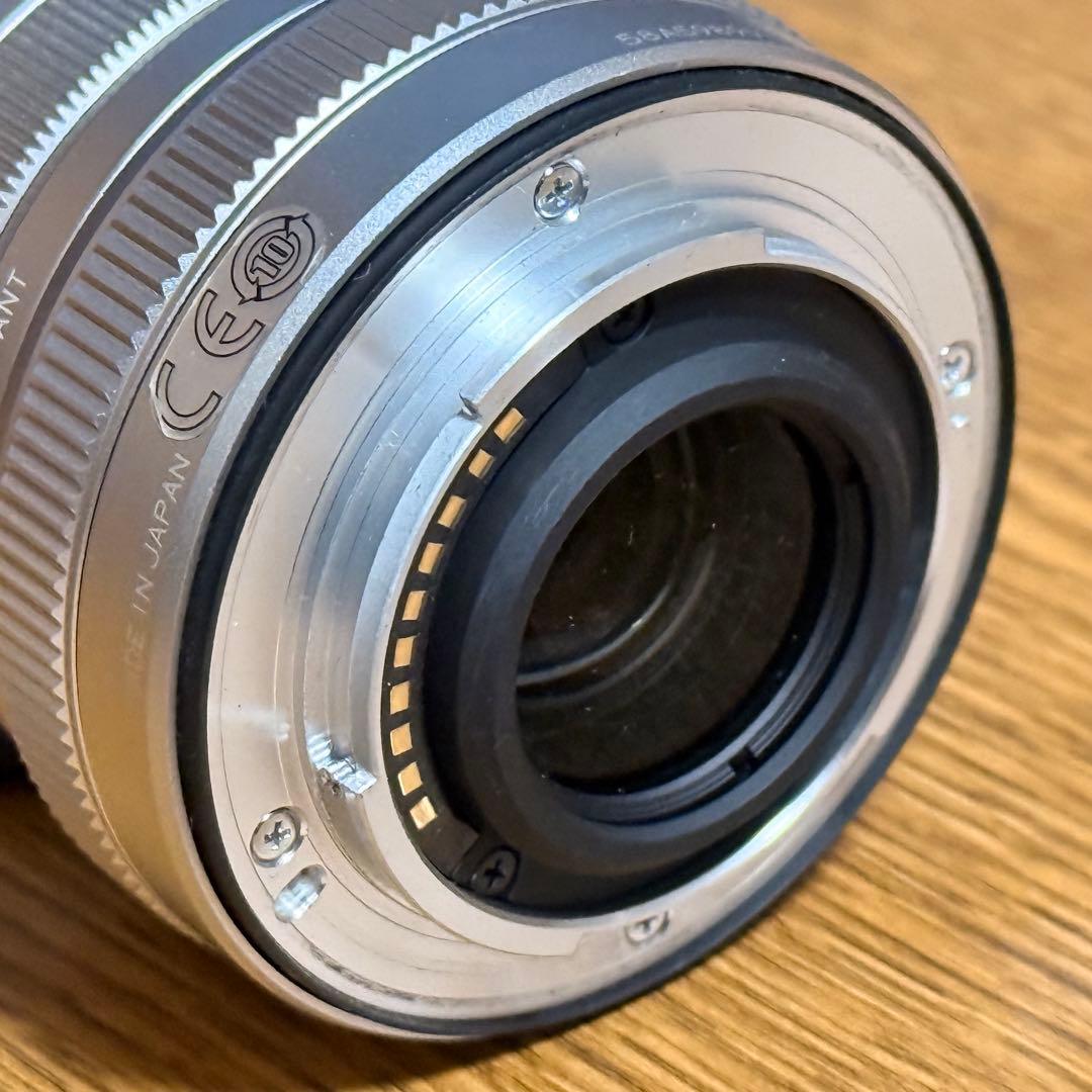 【極美品】富士フイルム XF35mm F2 R WR シルバー（付属品完備）