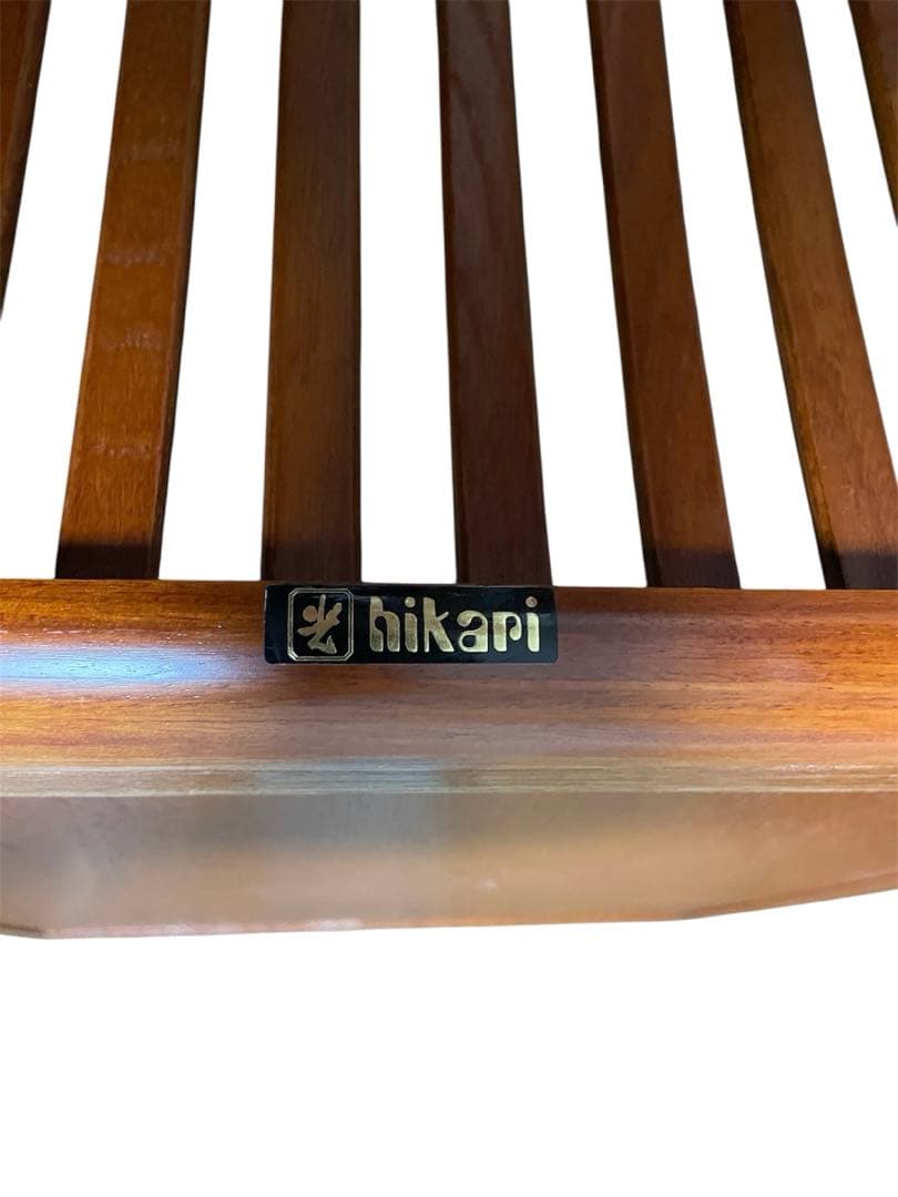 【美品】光製作所　曲げ木　座椅子　山水　　 ケヤキ製　2脚セット　HIKARI