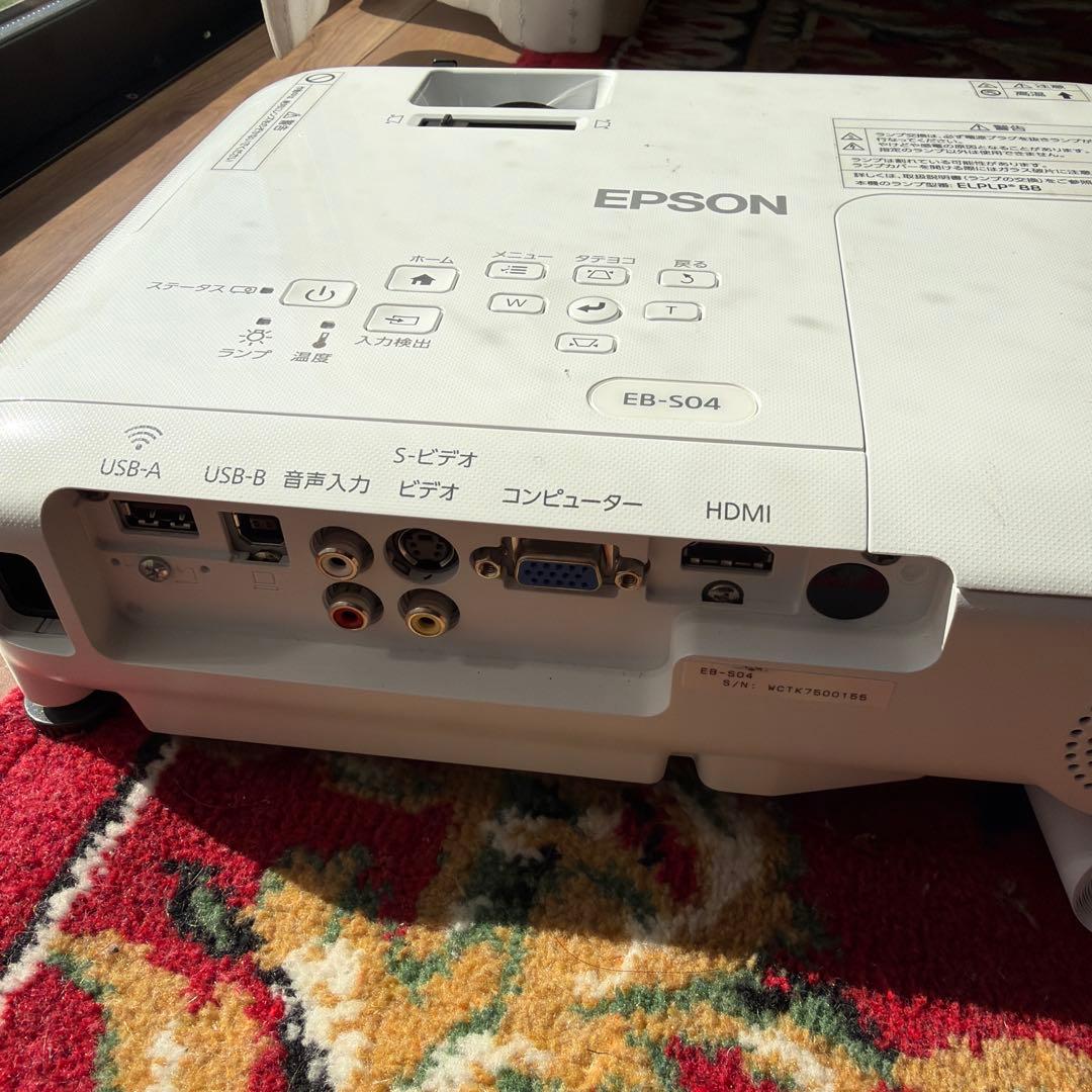 EPSON EB-S04 プロジェクター本体