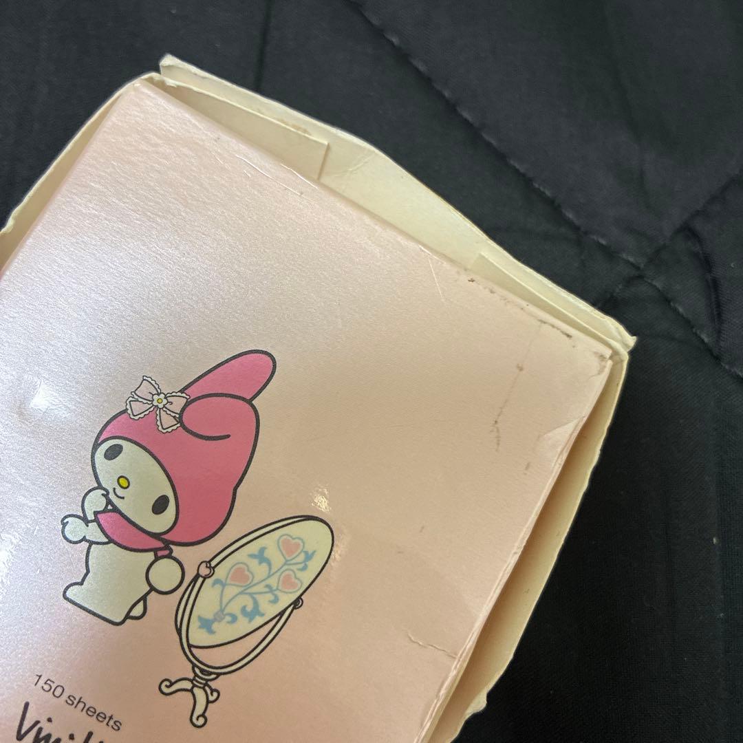 20年以上前　未使用　マイメロディ　ケース入りメモ　ハートレース　サンリオ　レア