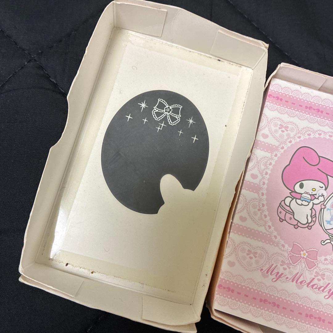 20年以上前　未使用　マイメロディ　ケース入りメモ　ハートレース　サンリオ　レア