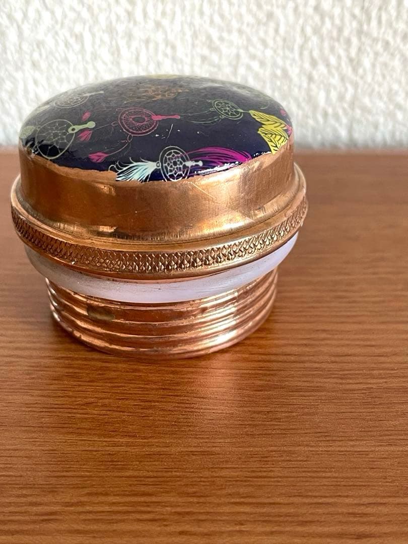 ドリームキャッチャー柄銅製ウォーターボトル100%CopperFCB18