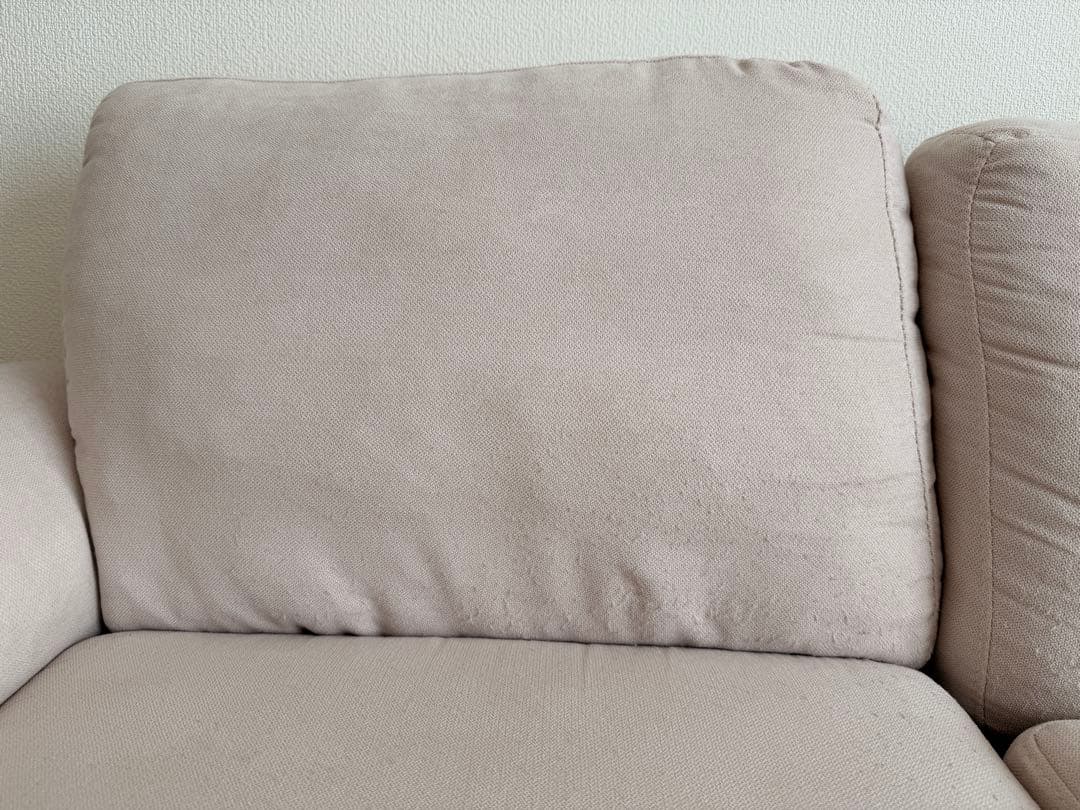 3/20まで　ソファー コーナーソファー L字型オットマン付き三人掛け