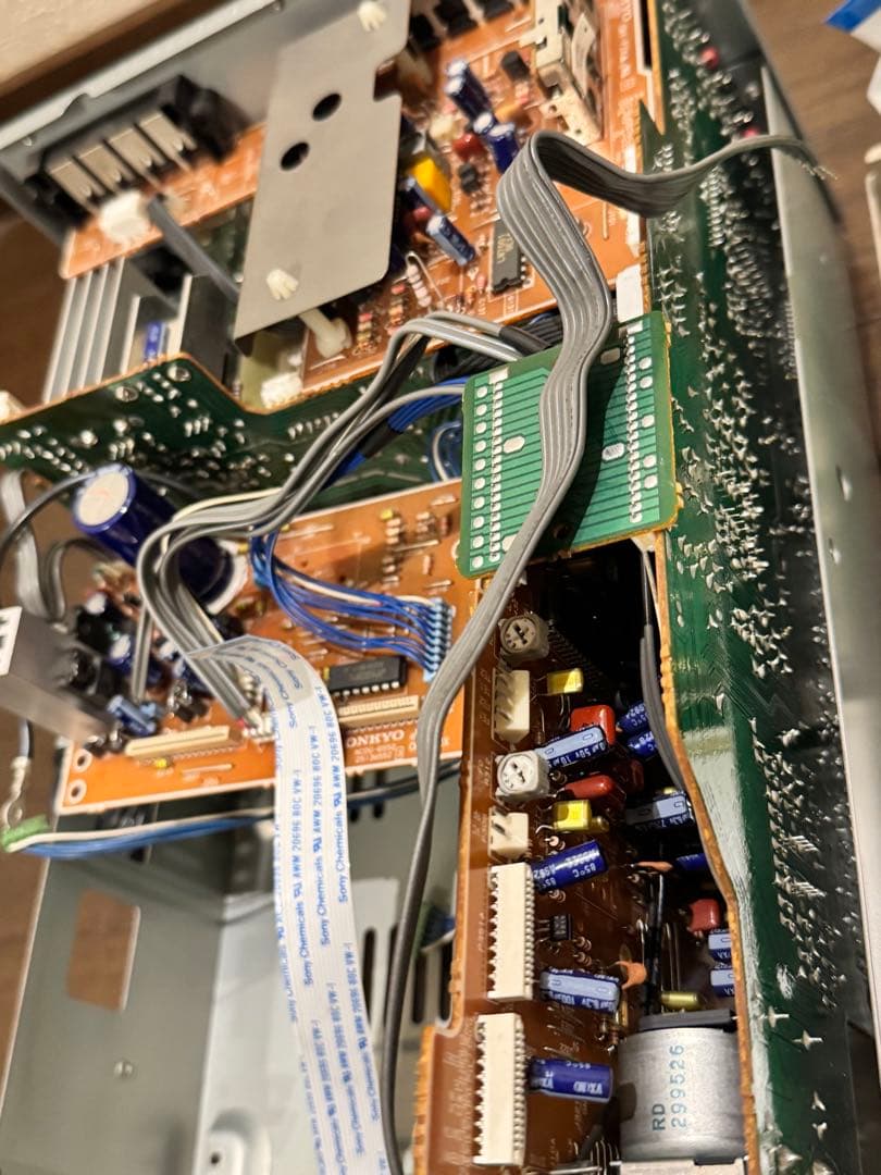 レア美品！整備済み動作品 オンキョーCD/MDチューナーアンプFR-V3送料込み