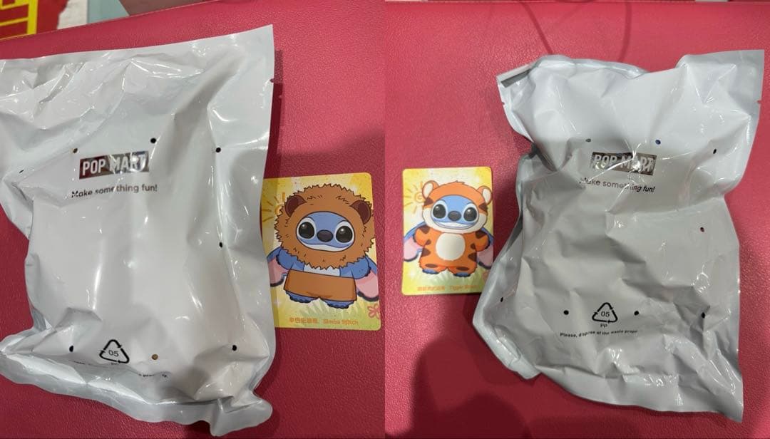 POPMART スティッチ　ティガー　シンバ　セット