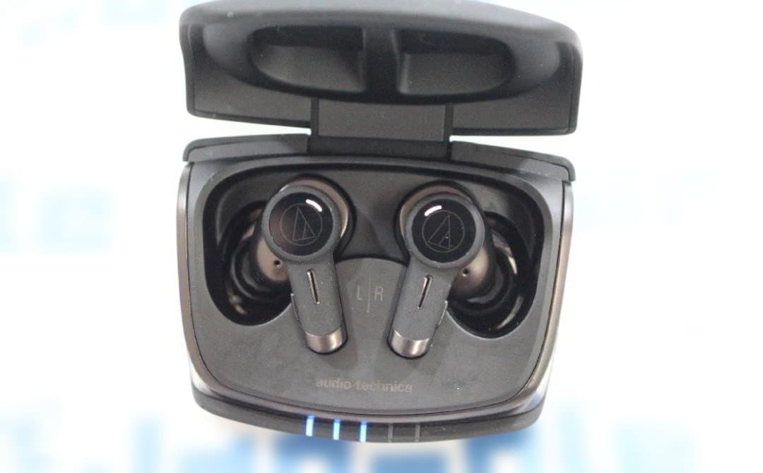 美品 audio-technica ATH-TWX9 ワイヤレスイヤホン_110