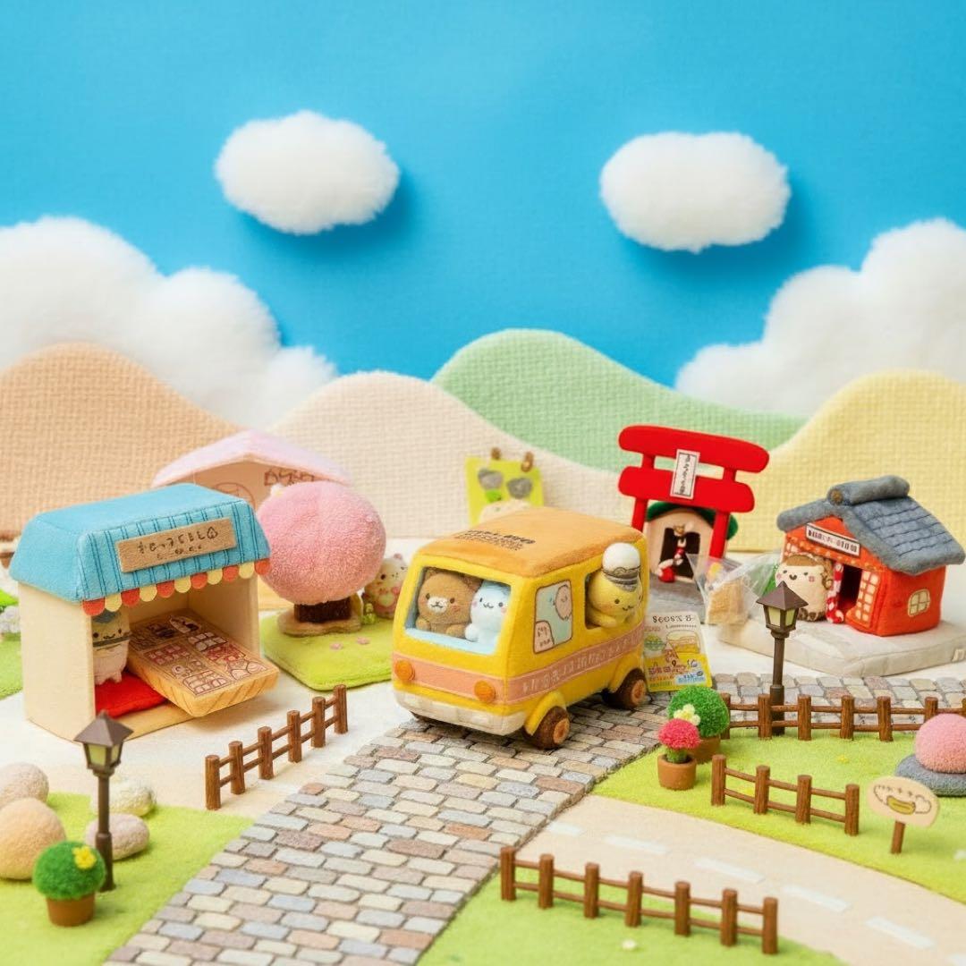 【レア】すみっコぐらし　すみっコぐらし神社　お花見　バスツアー　だがし屋