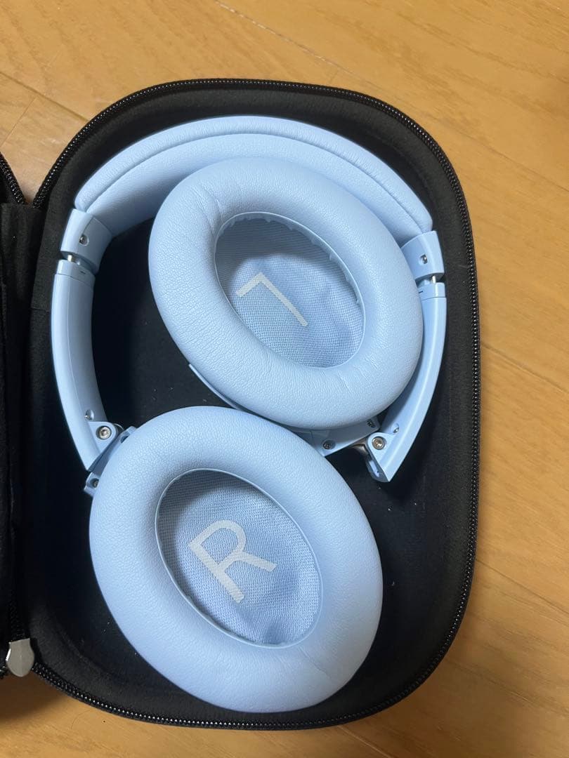 ち*ん様 Bose ワイヤレスヘッドホン ライトブルー ケース付き