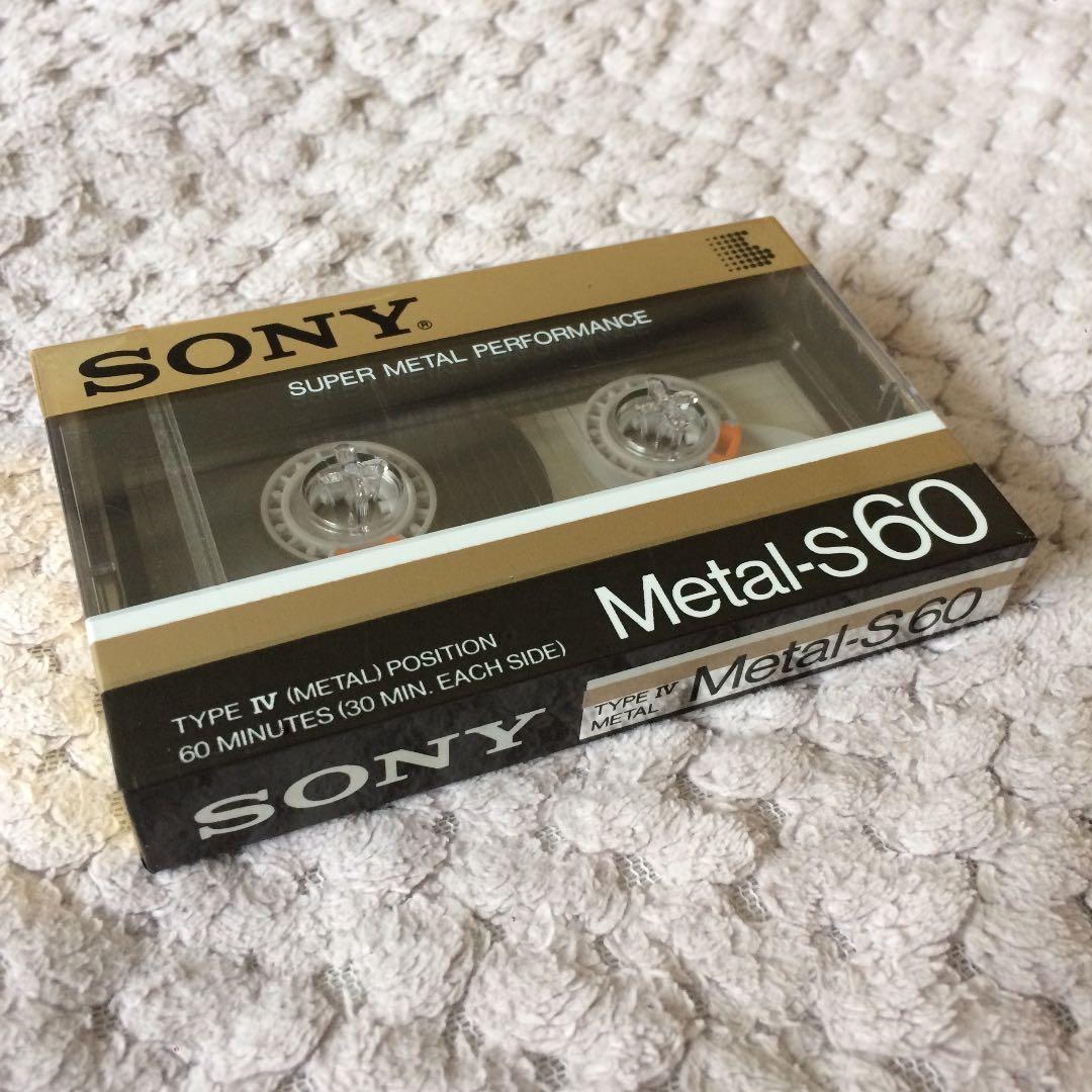 【日本製メタル】SONY 初代 l-S60 カセットテープ【未開封】