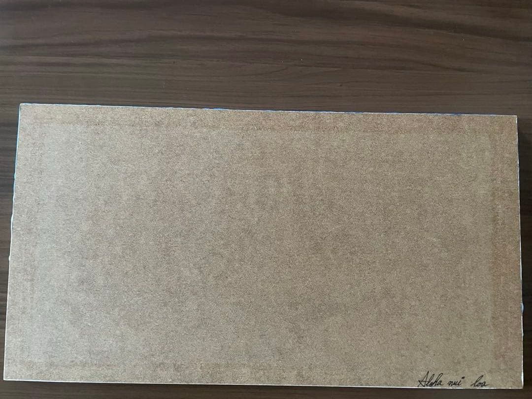 レジンアート　オーシャンアートアート　海レジン　大きな海最終　#51手鏡付き