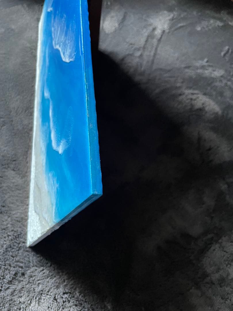 レジンアート　オーシャンアートアート　海レジン　大きな海最終　#51手鏡付き