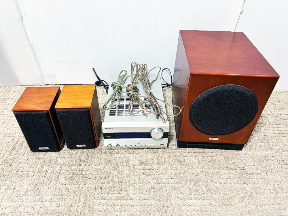 ★ONKYO システムコンポ AVアンプ/スピーカー【SA-205HD】G7JO