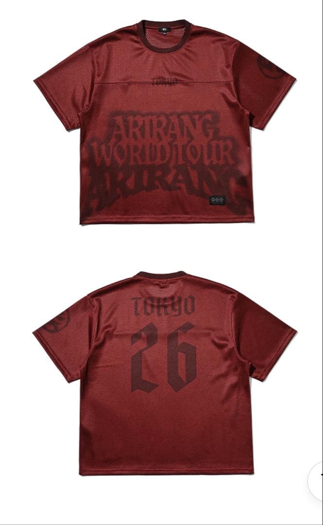 BTS 日本限定 ポップアップ MD Tour Jersey_Tokyo 新品