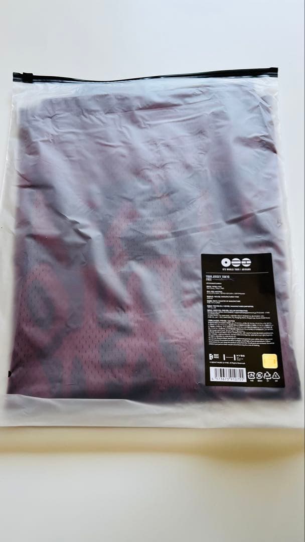 BTS 日本限定 ポップアップ MD Tour Jersey_Tokyo 新品