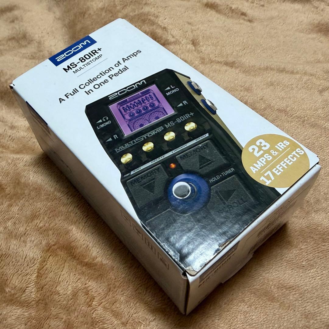 ギター ZOOM MULTI STOMP MS-80IR+