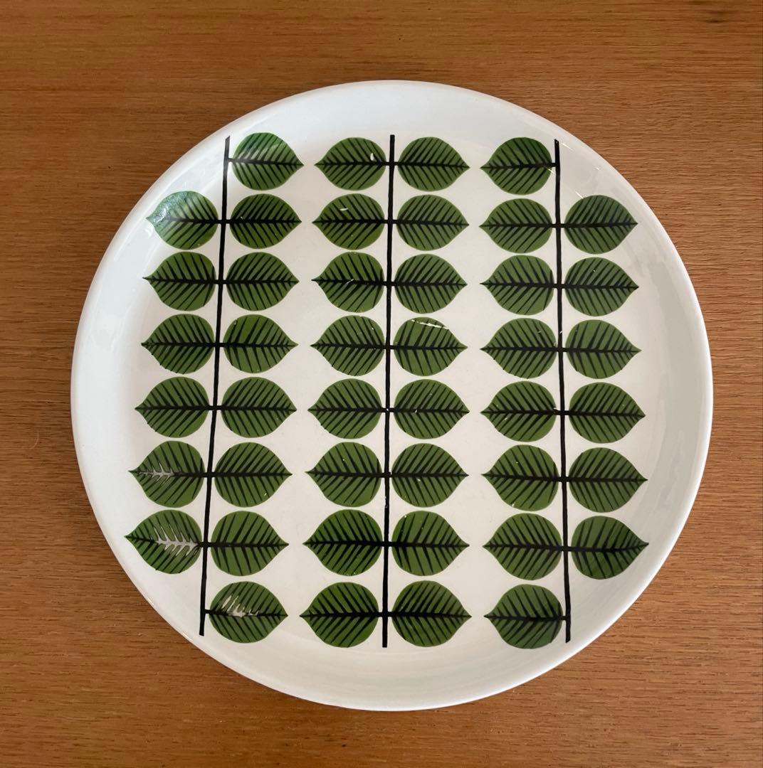 グスタフスベリ ベルサ(Bersa)18cmプレート ケーキ皿　ヴィンテージ