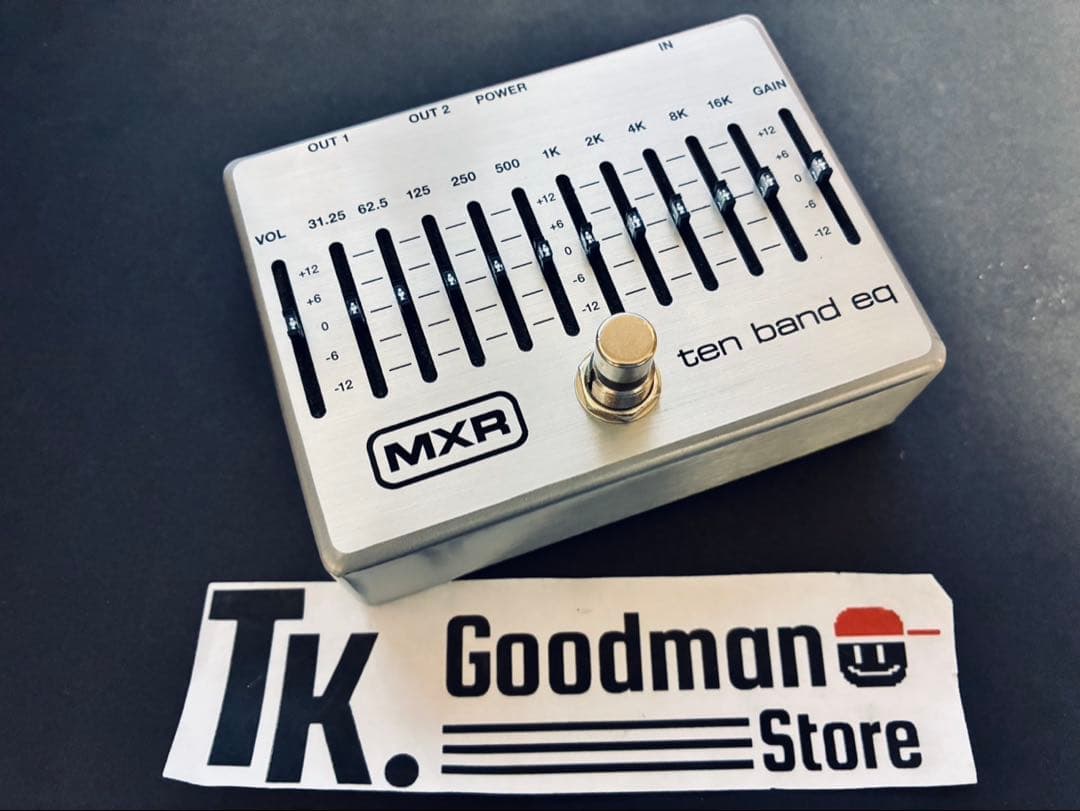 ☆送料無料／完動品！☆MXR M108S 10 Band Graphic EQ