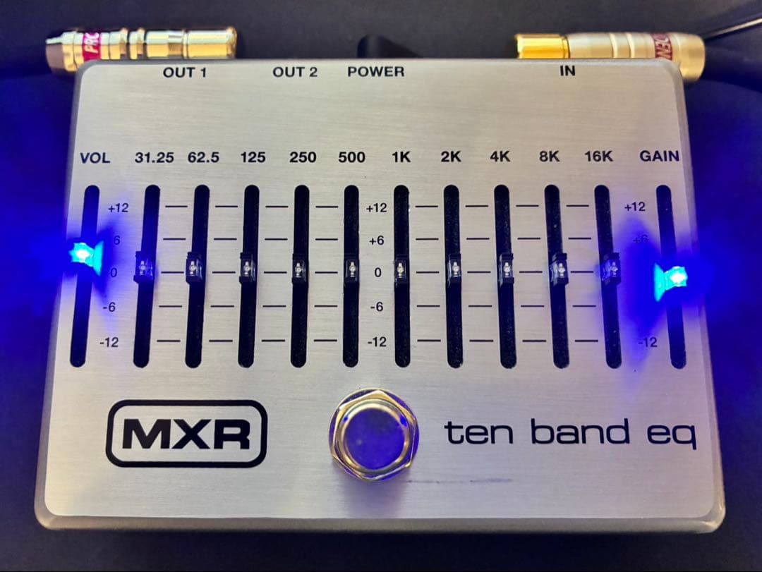 ☆送料無料／完動品！☆MXR M108S 10 Band Graphic EQ