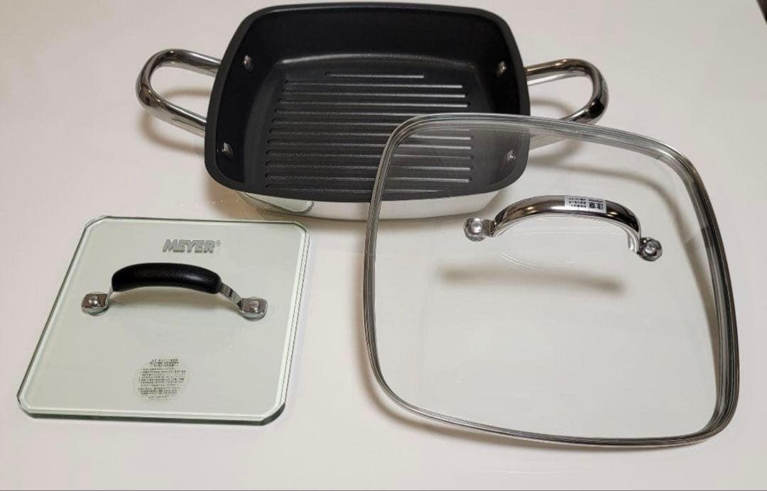 よよししさま専用)MEYER スクエアグリルパン24cm