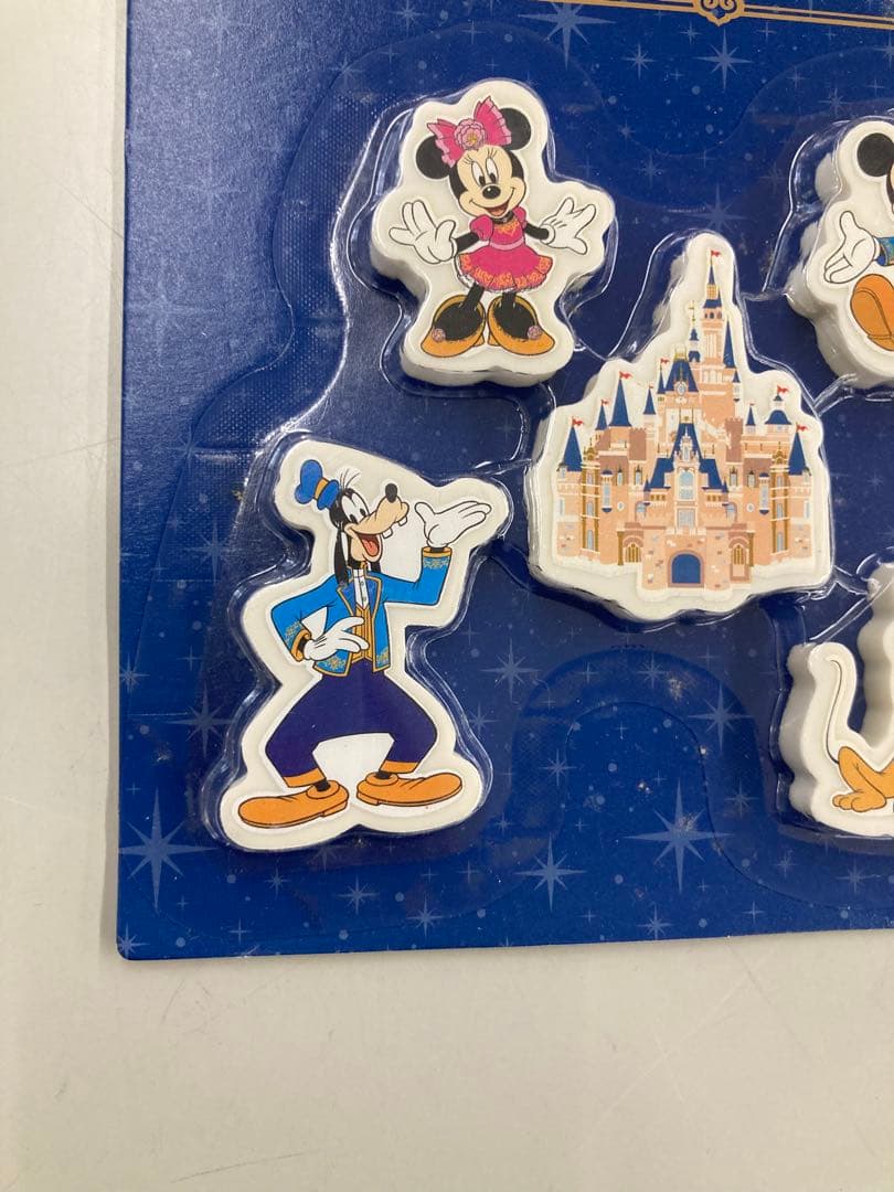2016年　上海ディズニーリゾート　グランドオープニング　消しゴムセット