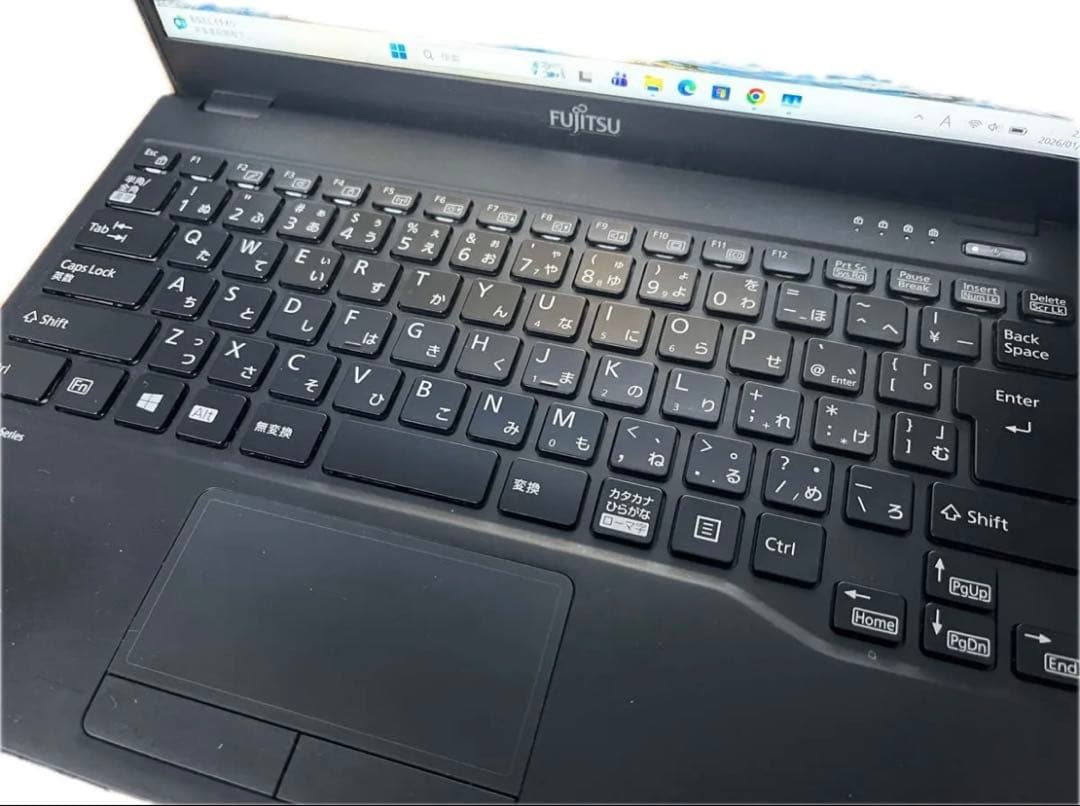 Windows11 富士通製ノートパソコン1