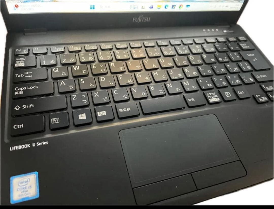 Windows11 富士通製ノートパソコン1