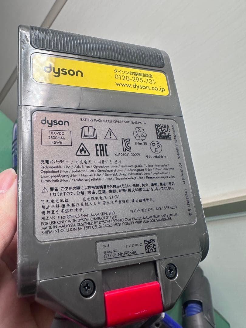 Dyson ダイソン SV18 清掃済み!