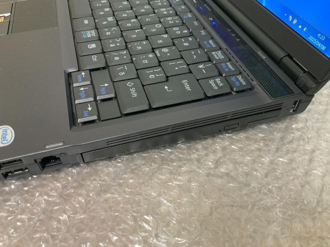 Windows7 32bit/富士通/4GB/Core2Duo/FMVMGA75