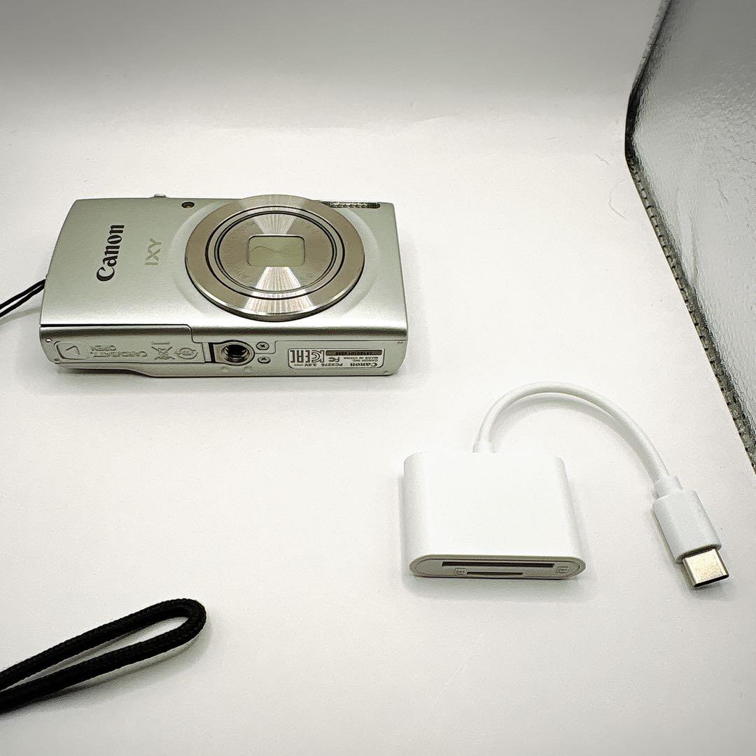 【動作確認】【スマホ転送】キャノンデジタルカメラ【IXY180】