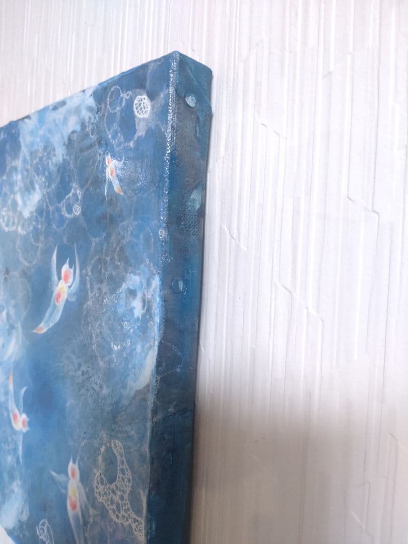 油絵【クリオネの夢】1点物の原画◆作者サイン入り/油彩画