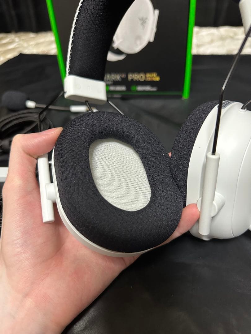 Razer BlackShark V2 Pro ホワイト アップグレードモデル