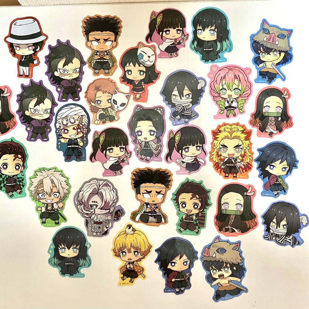 【153枚】鬼滅の刃 シール　ステッカー　吾峠呼世晴　週刊少年ジャンプ