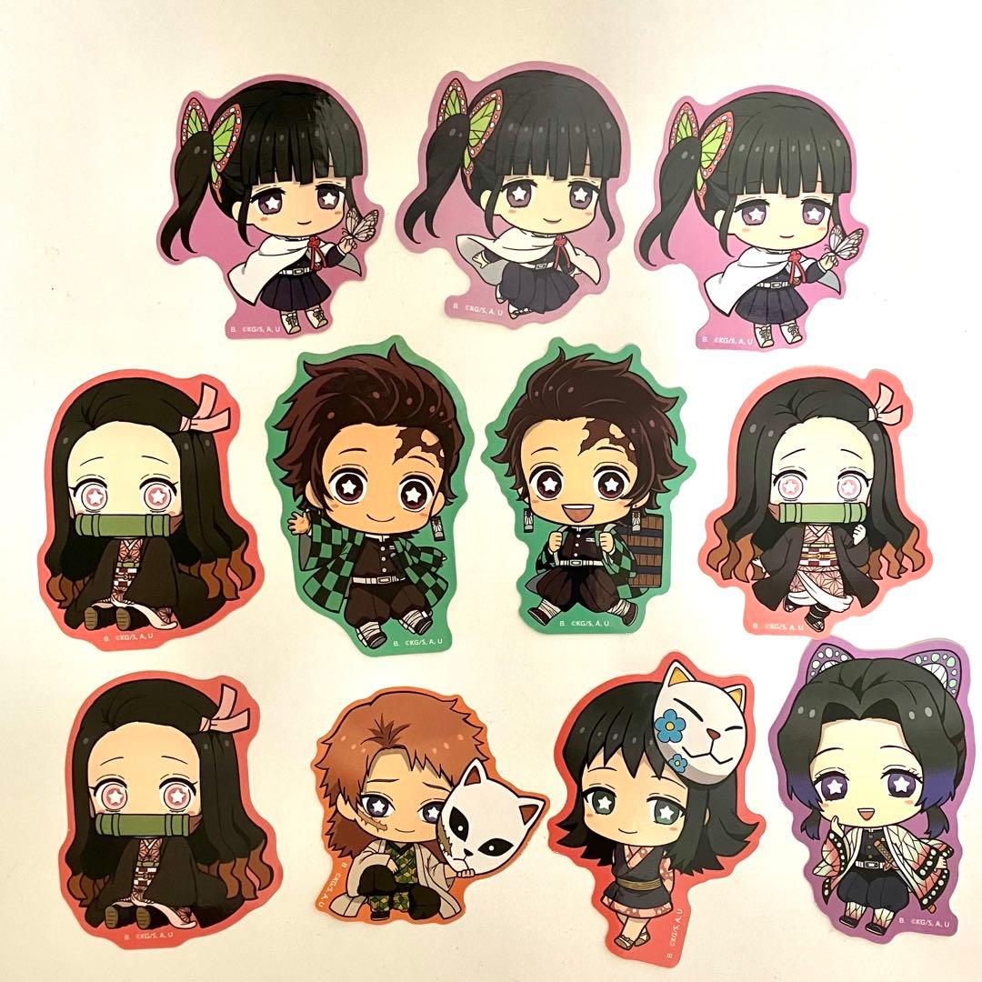 【153枚】鬼滅の刃 シール　ステッカー　吾峠呼世晴　週刊少年ジャンプ