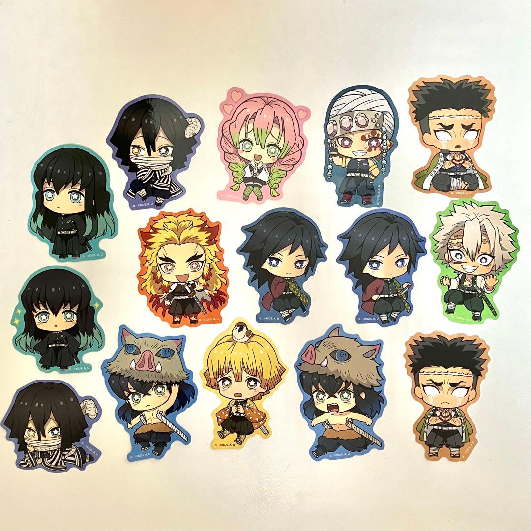 【153枚】鬼滅の刃 シール　ステッカー　吾峠呼世晴　週刊少年ジャンプ
