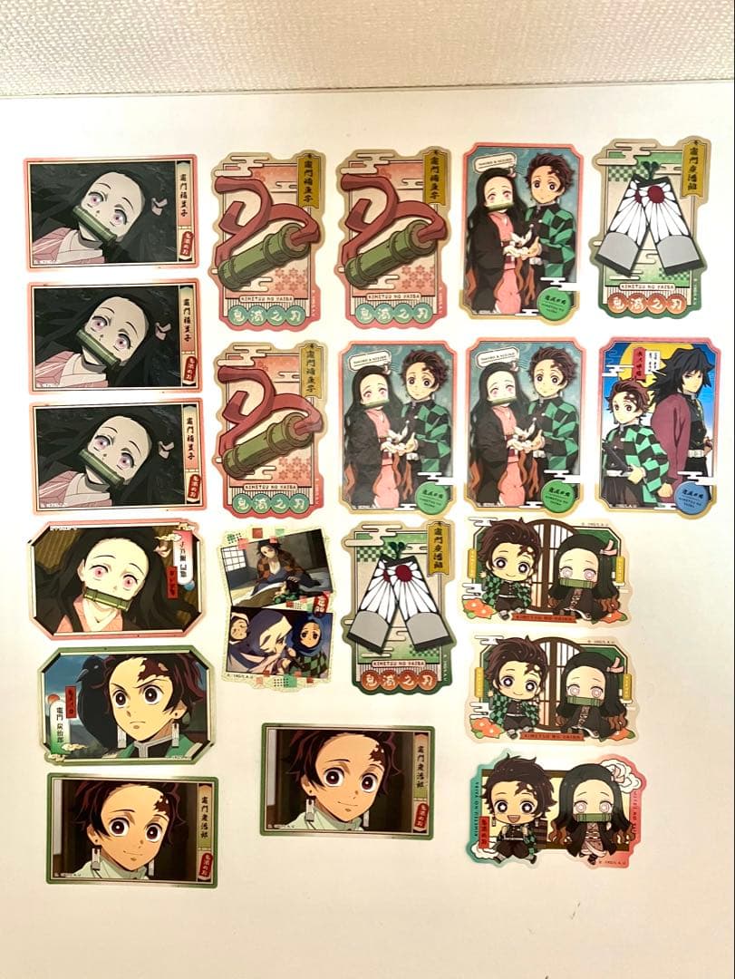 【153枚】鬼滅の刃 シール　ステッカー　吾峠呼世晴　週刊少年ジャンプ